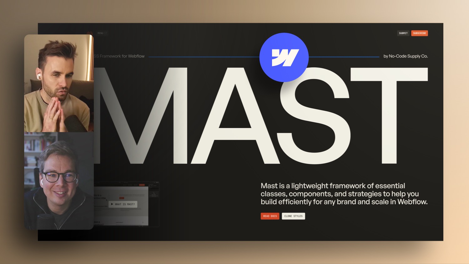 MAST Framework Deep Dive in Webflow: Vom Setup zum System