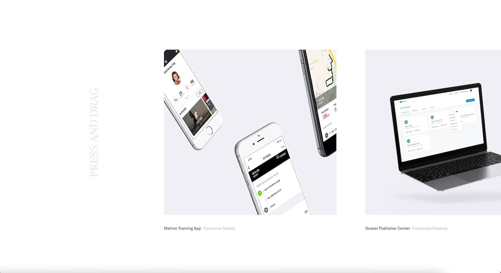 CJ Hersh Portfolio Website Layout