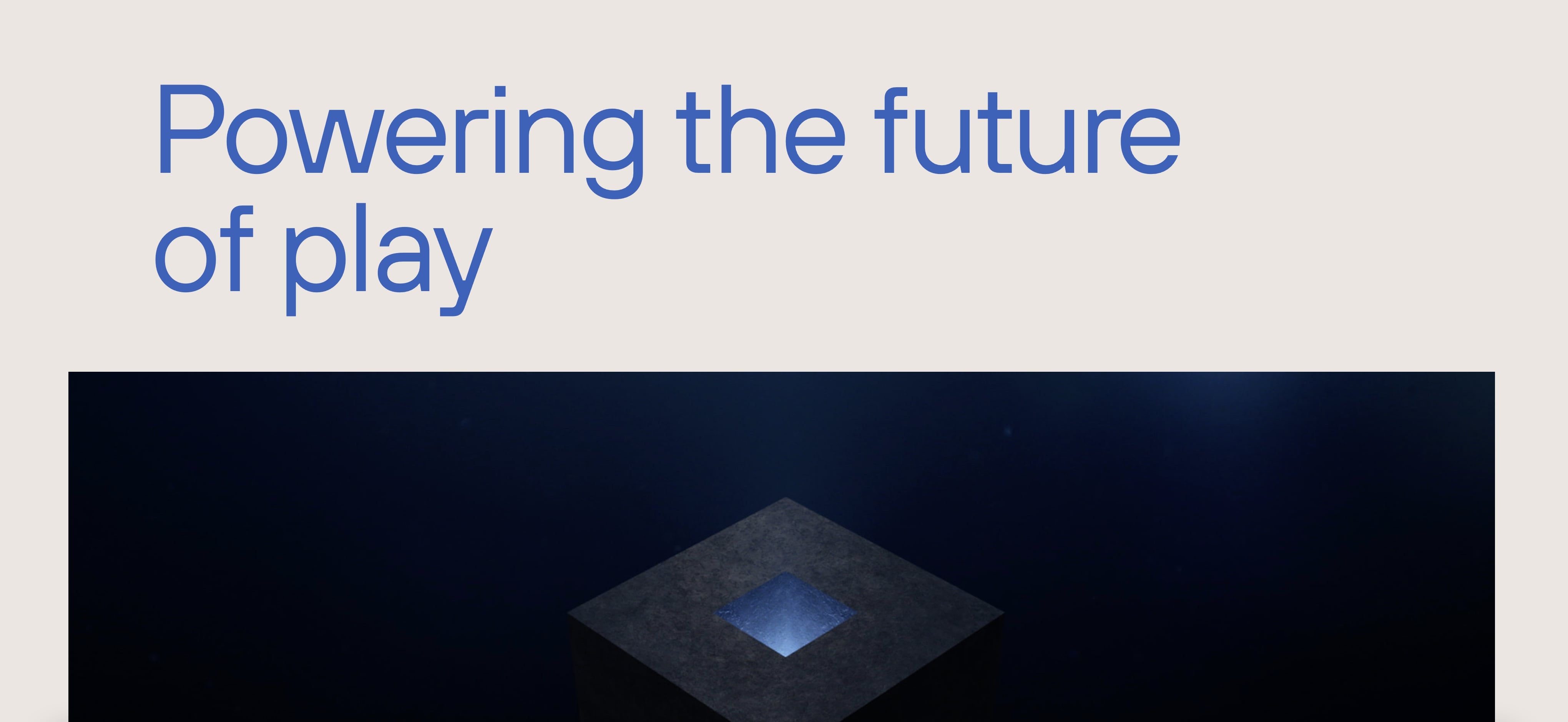 Screenshot eines Portfolio Beispiels auf der Website von Havoc