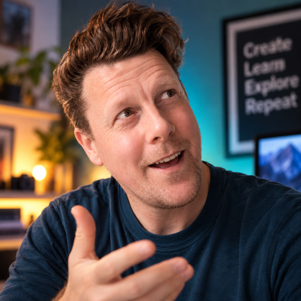 Creative software trainer Simon King