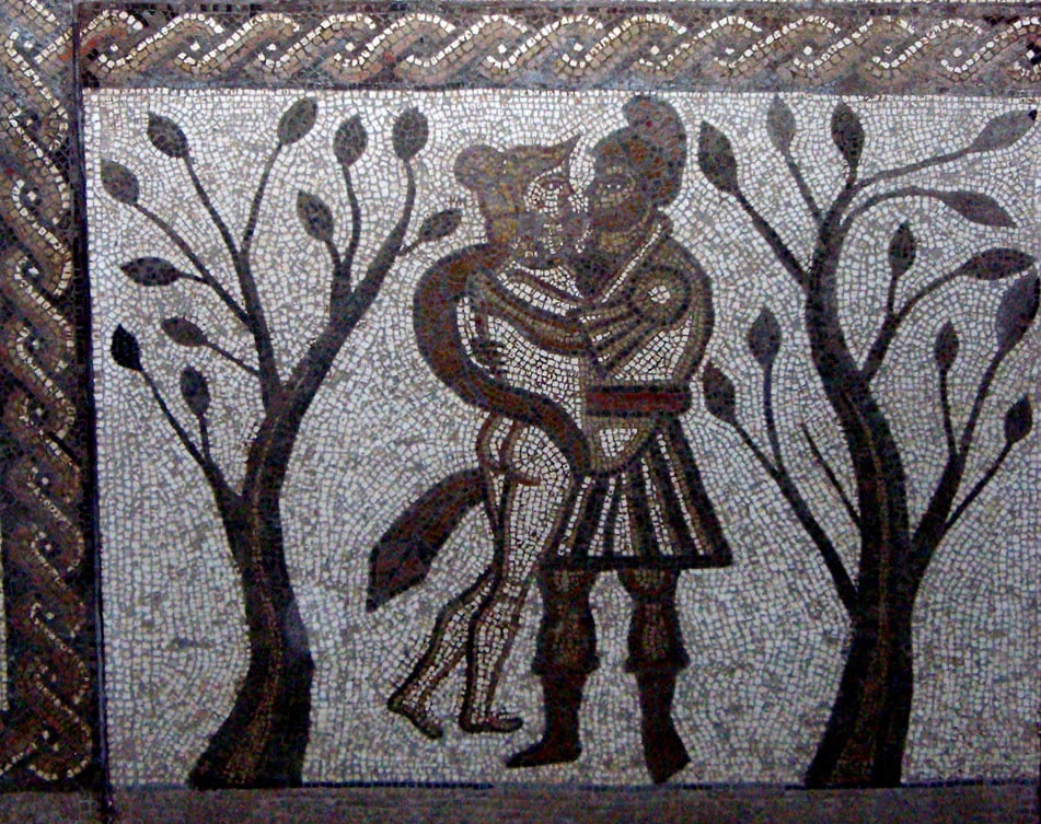 Dido and Aeneas mosaic
