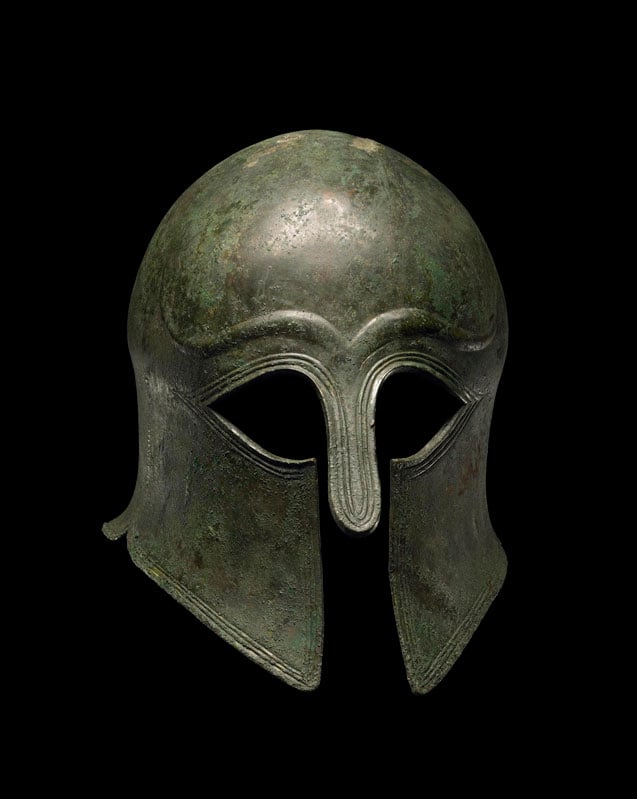 Spartan helmet