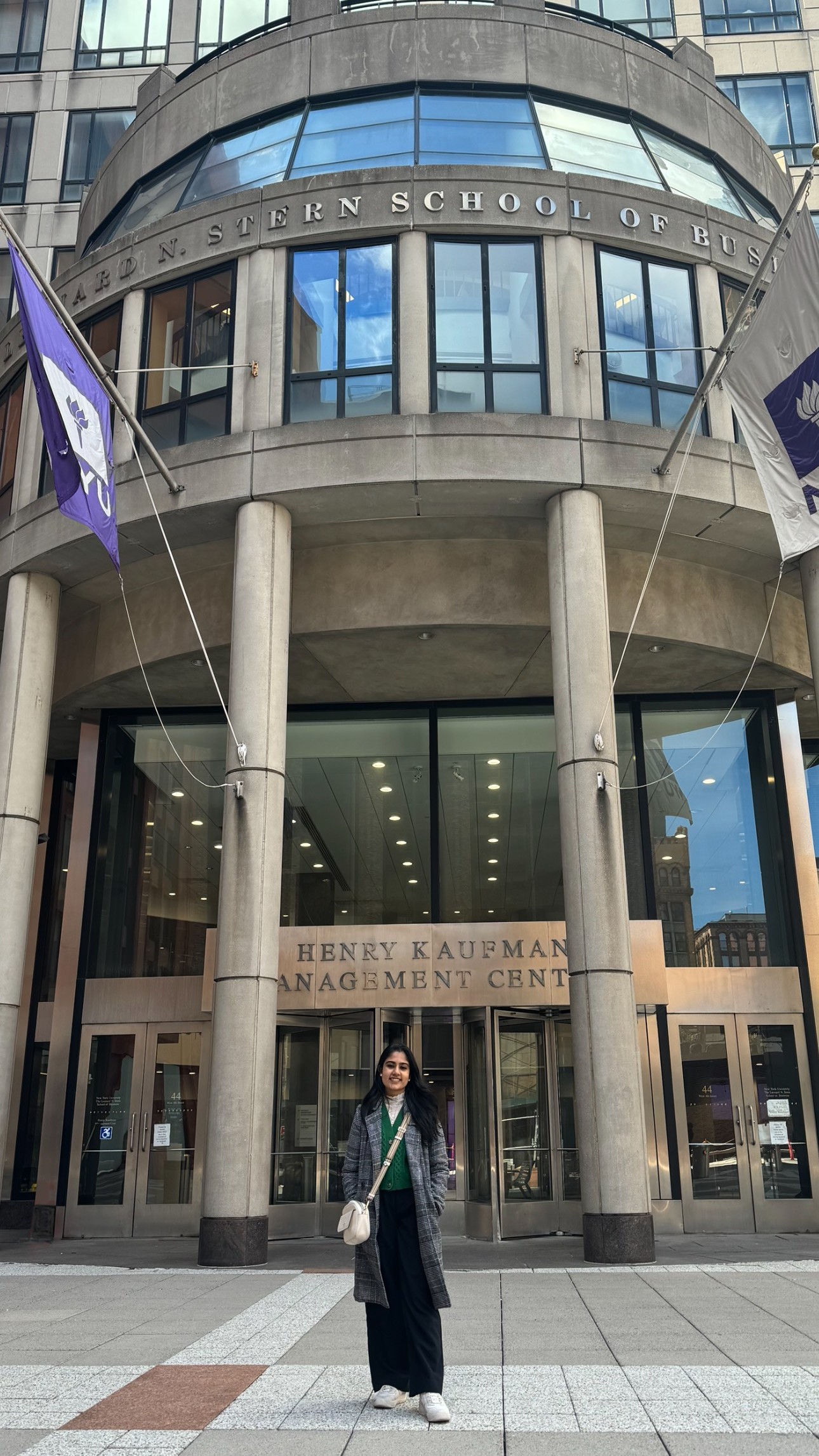 Harshi admitted to NYU Stern
