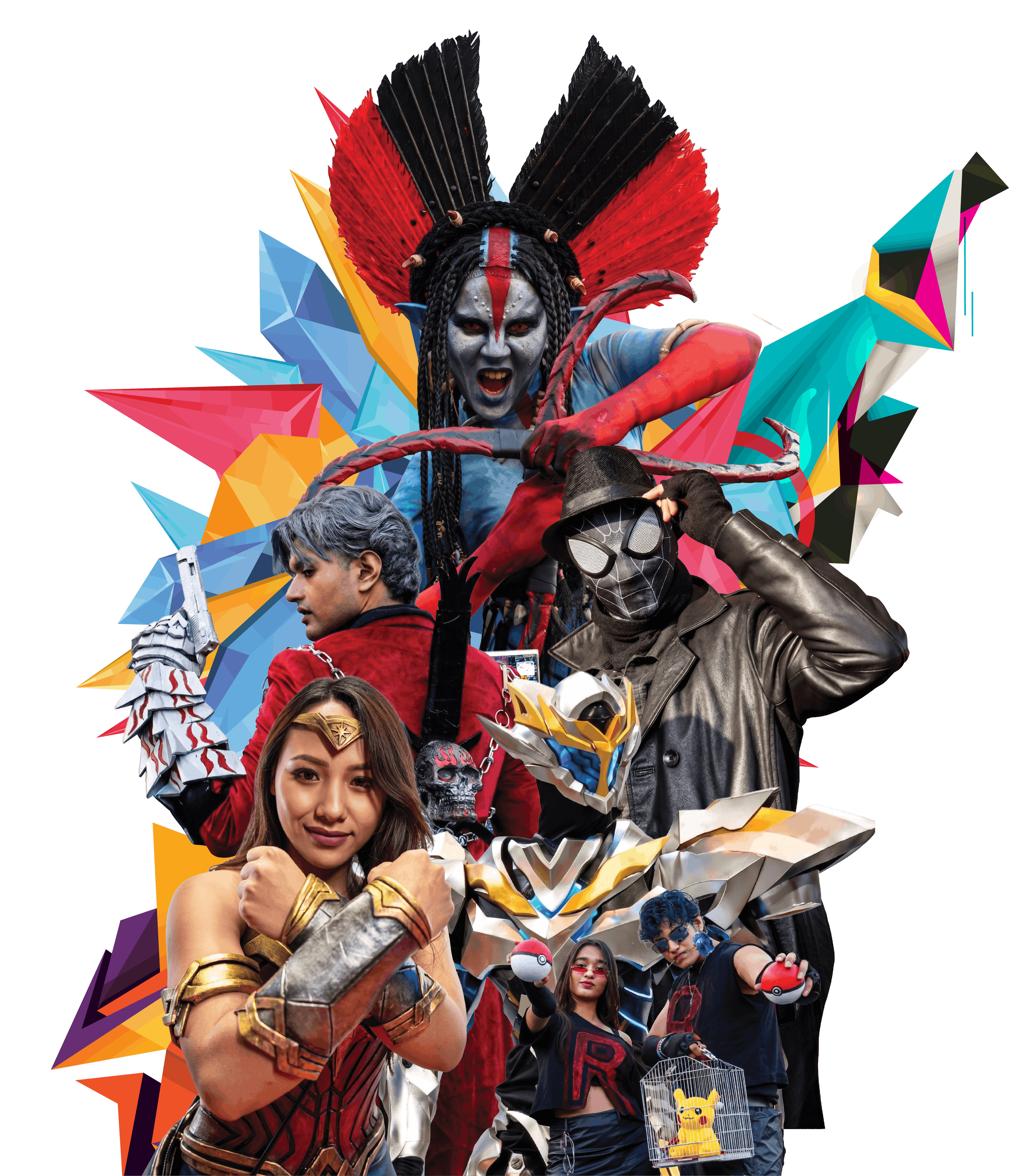 Cosplay competition at Comic Con India