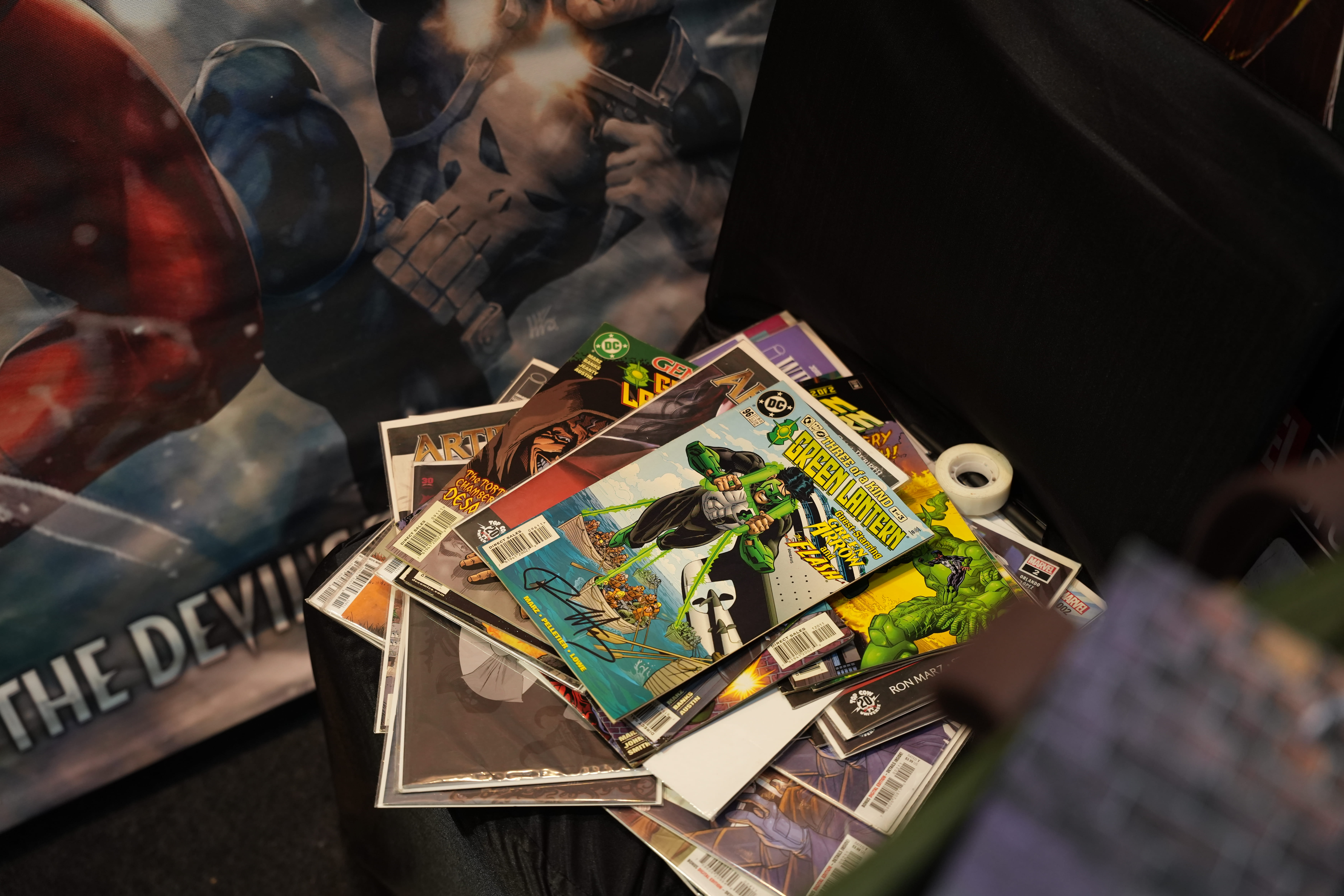 Live experiences at Comic Con India featuring Marvel, DC and WWE