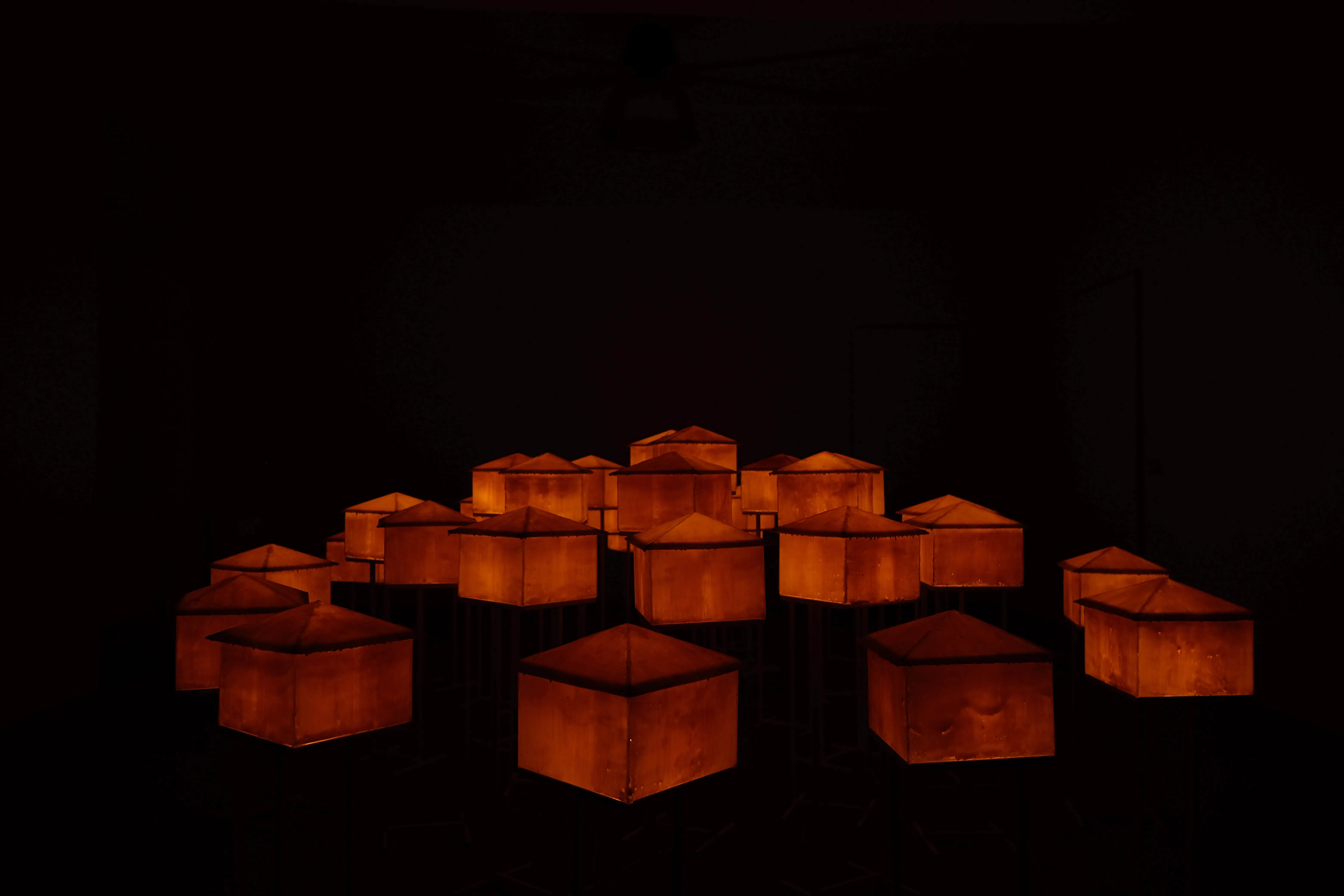 Image from the exhibition The Night of the Fireflies