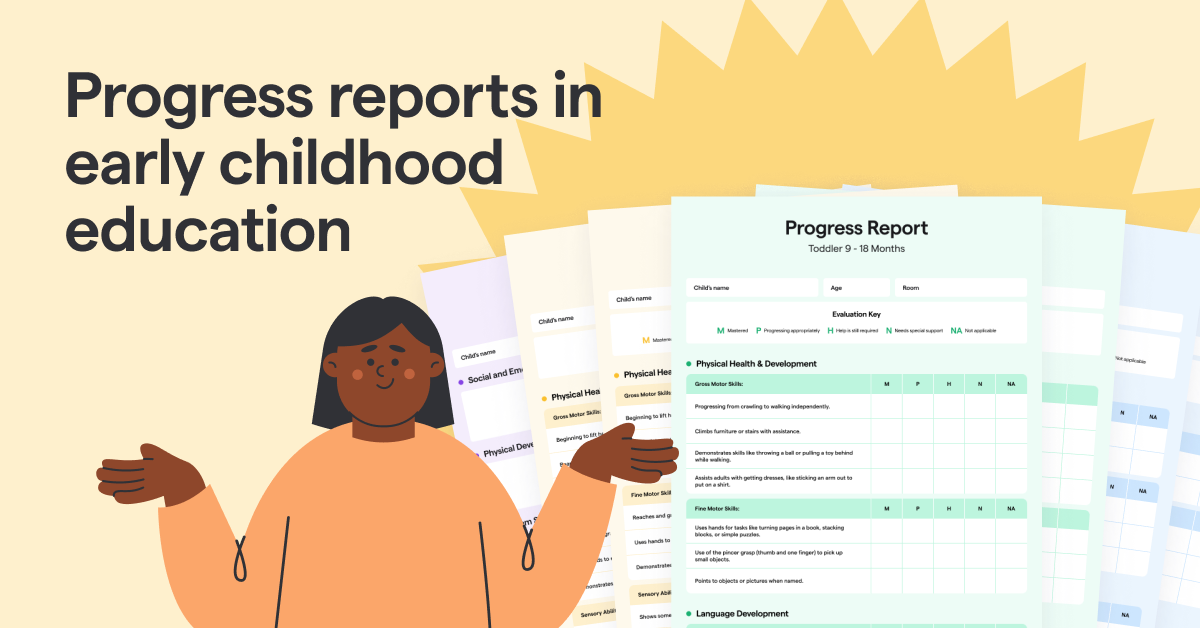 Progress reports in early childhood education | Famly