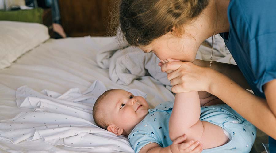 Care routines are a big opportunity to speak to children and work on language development