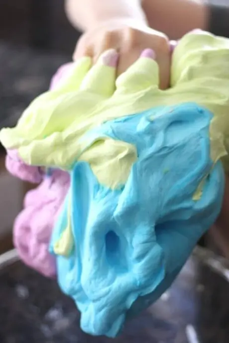 Easy Fluffy Slime With Saline Solution