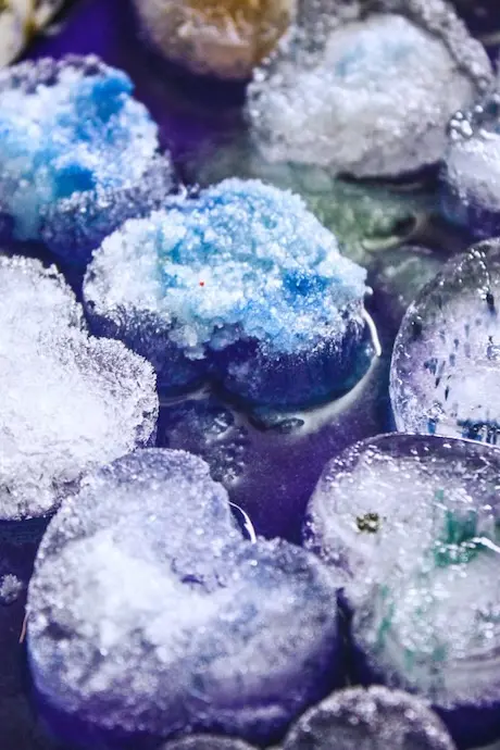 Ice Painting with Salt