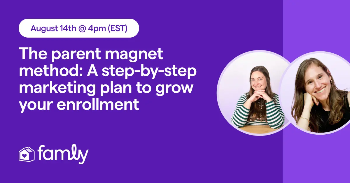 Famly sponsored edWeb webinar on increasing ECE enrollment