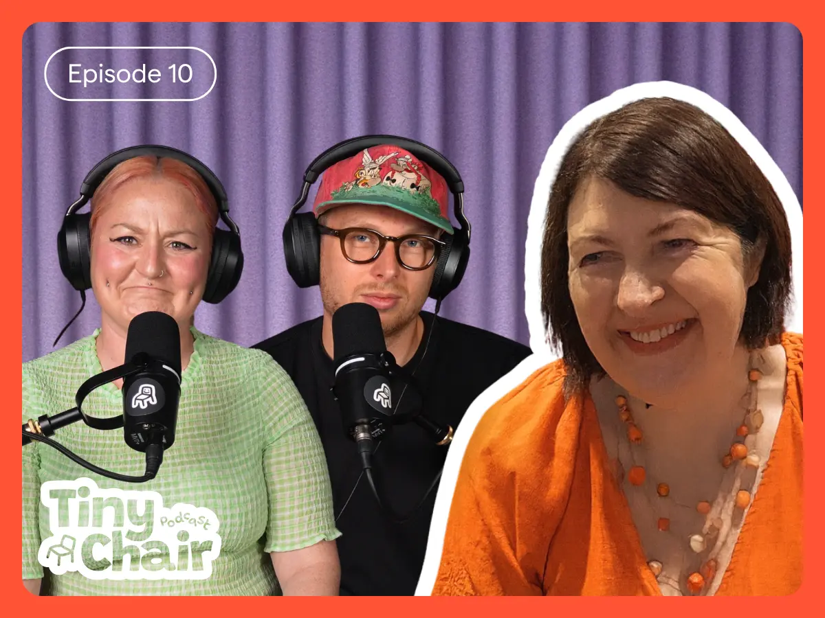 Matt and Julia with June O'Sullivan