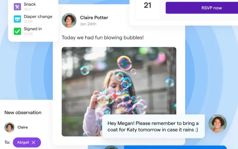 famly parent engagement tools