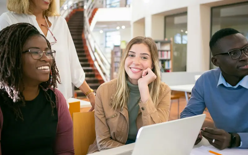 colleagues and a positive work environment