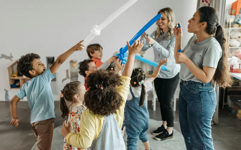 positive and nurturing work envionment in early childhood classrooms