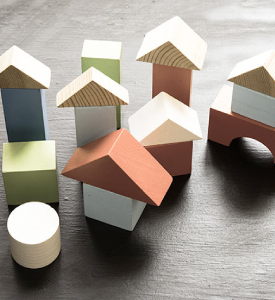 Simple building blocks structures