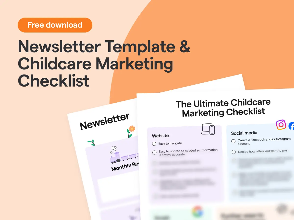 free childcare newsletter template