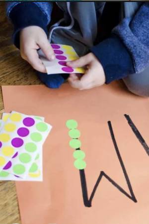 Arts and crafts activities you can do remotely - Sticker names