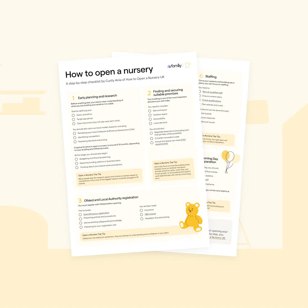 How to open a nursery