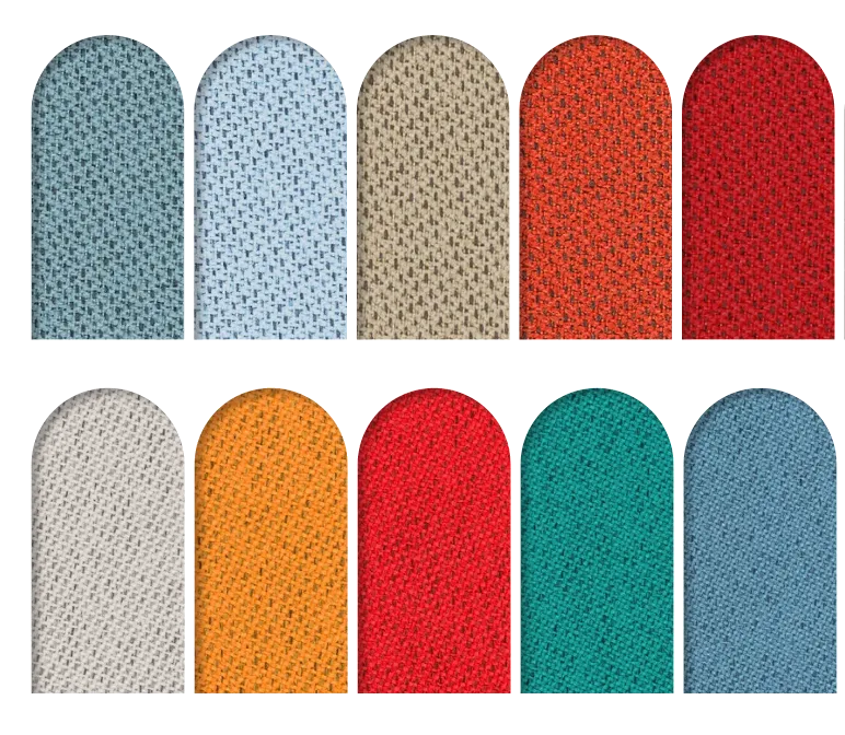 Tissus acoustiques, 4 coloris