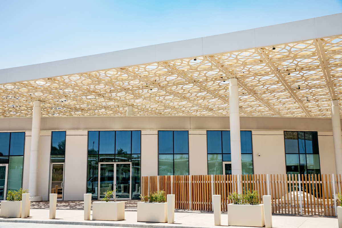 EDUCATION CITY - SCHOOL BUILDING CANOPY