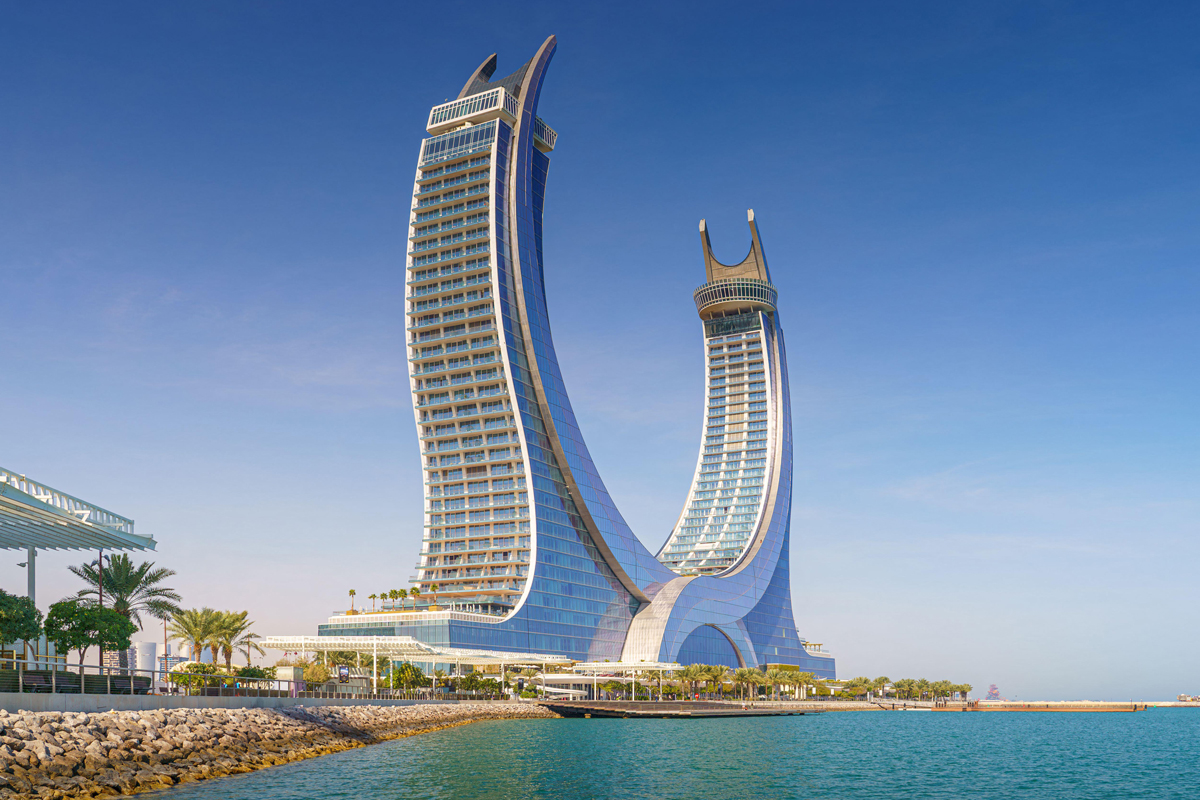 RAFFLES AND FAIRMONT HOTEL, KATARA TOWERS