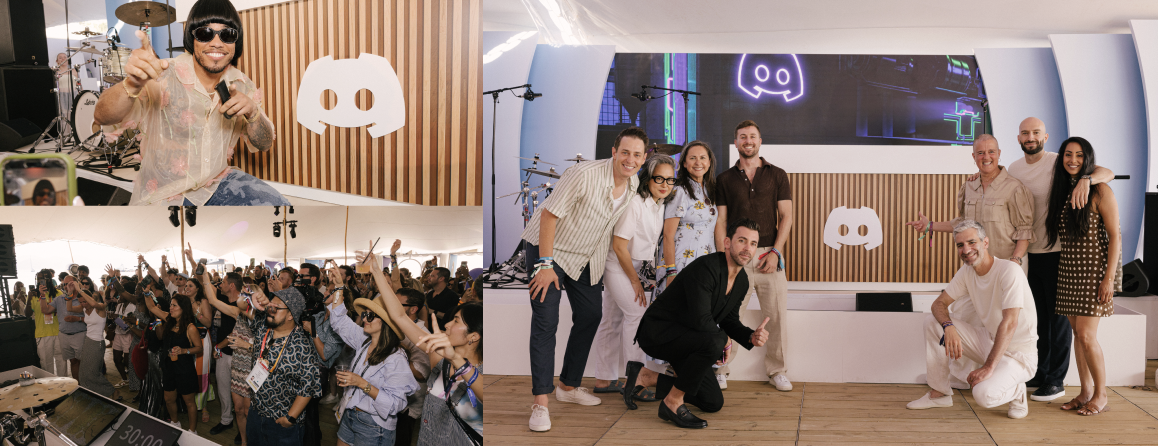 Discord's presence at Cannes Liones