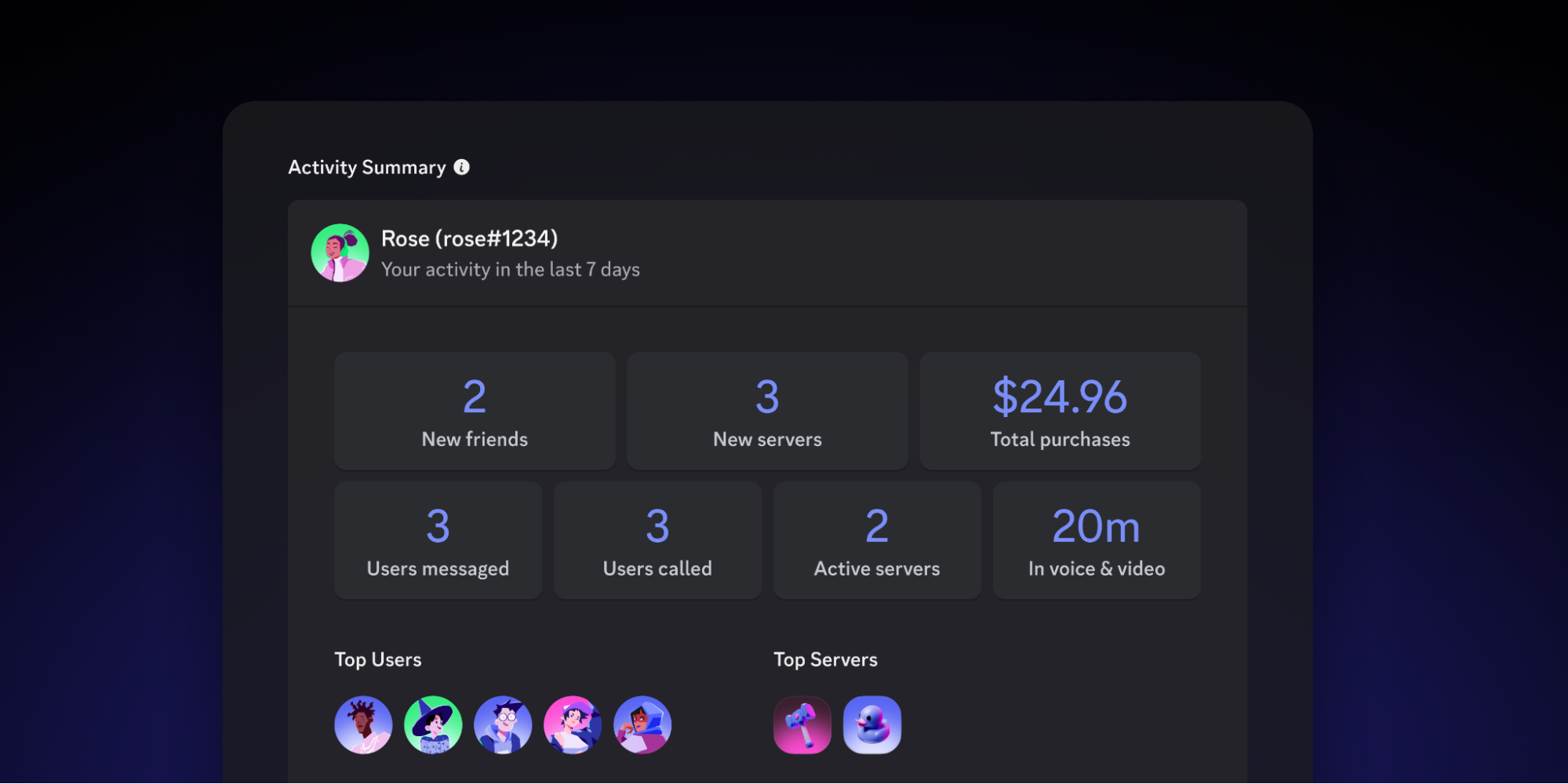 The updated Family Center.