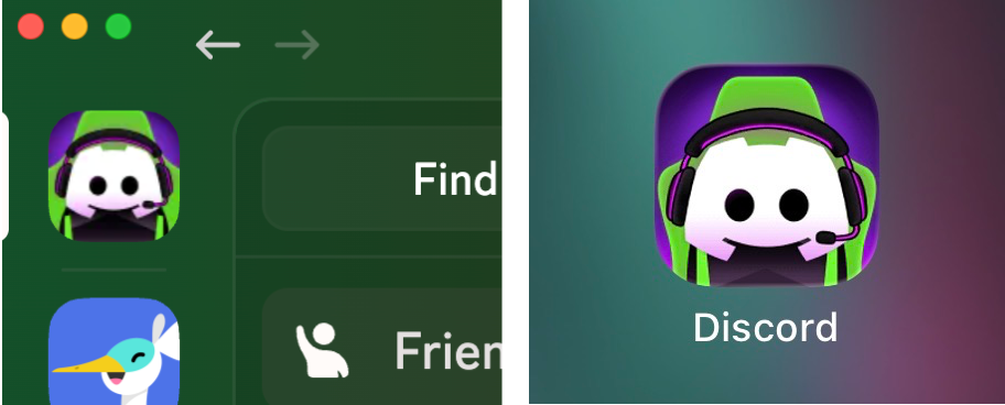 Desktop on the left, mobile on the right!