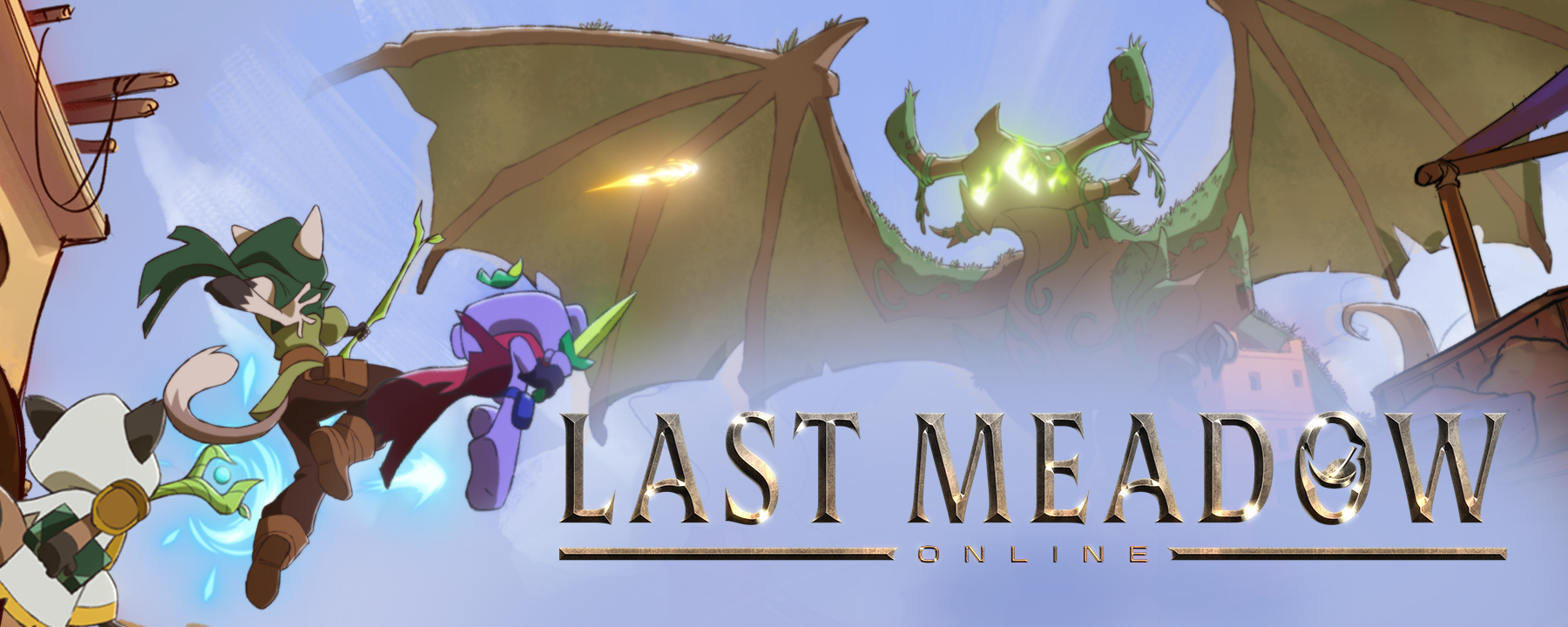 Key artwork for Last Meadow Online.
