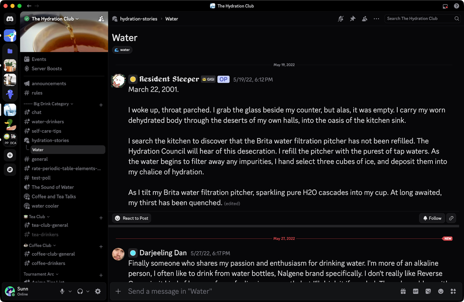 An example of large text size combined with a small Zoom level. 