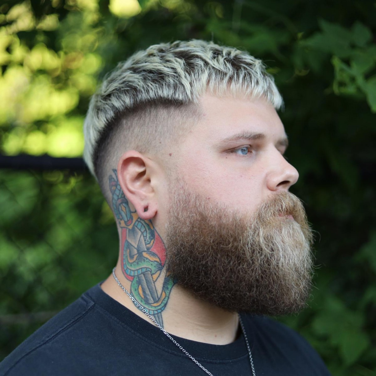 Dark Horse client haircut