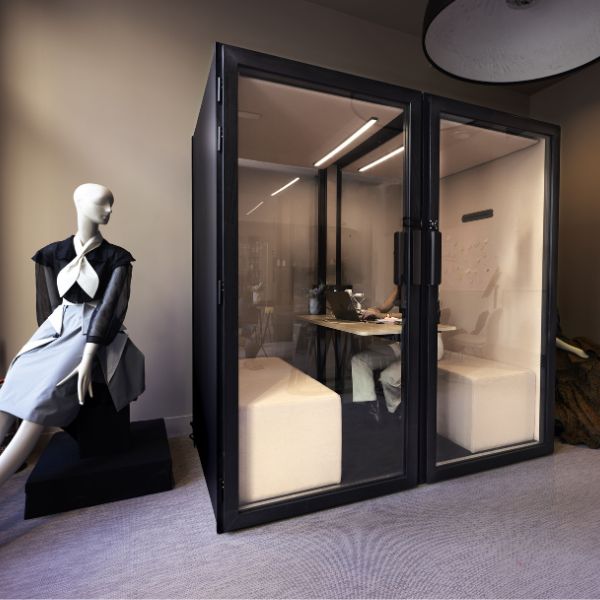 Istituto Marangoni kiest voor de akoestische cabines van leet design