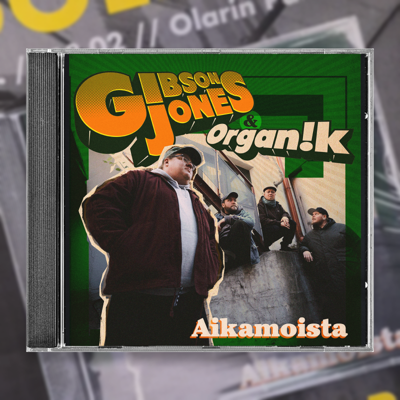 Gibson Jones & Organik album cover
