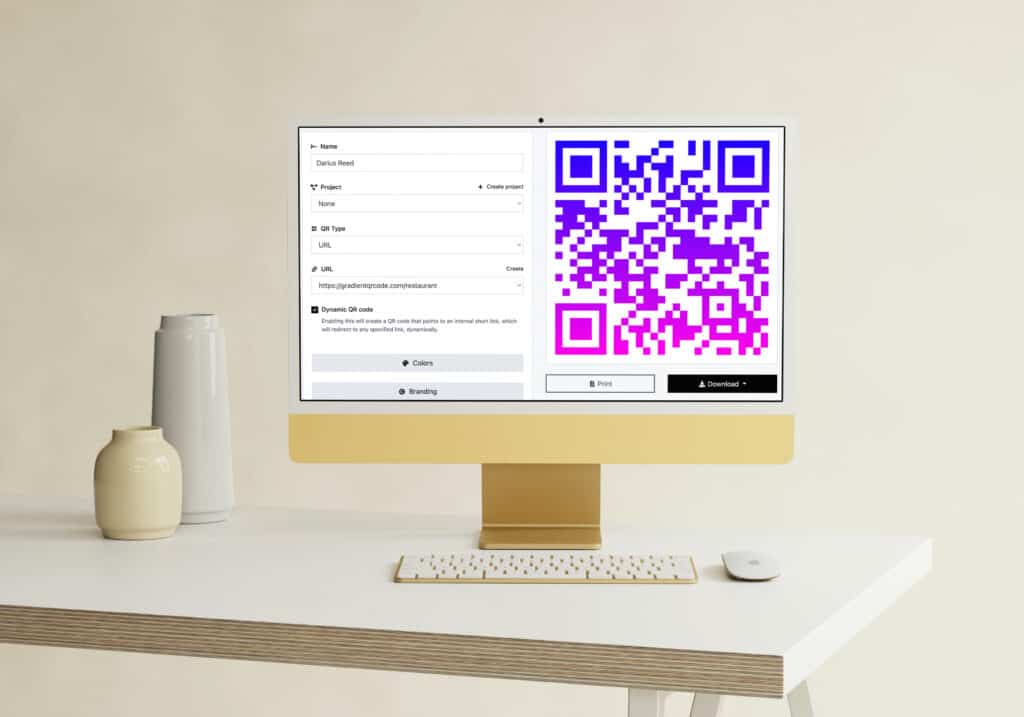 PowrSuite gradient qr code bonus