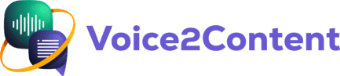 Voice2Content