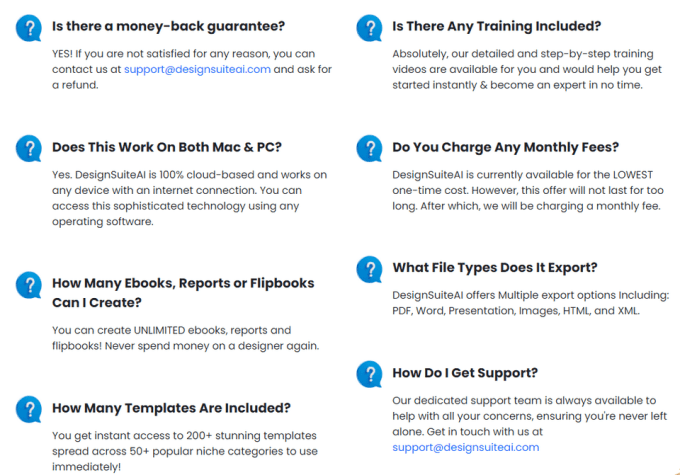 DesignSuiteAI-review-FAQ