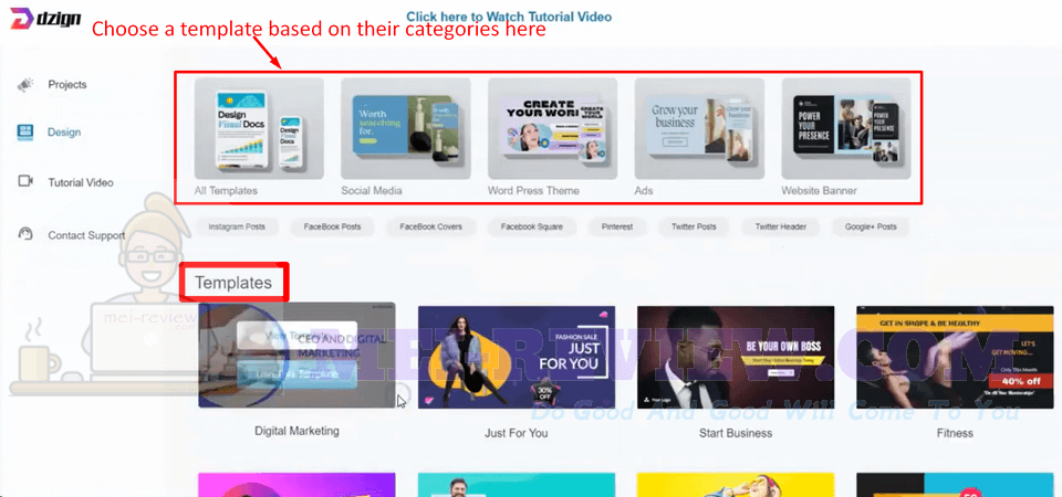 dzign-how-to-use-3-templates