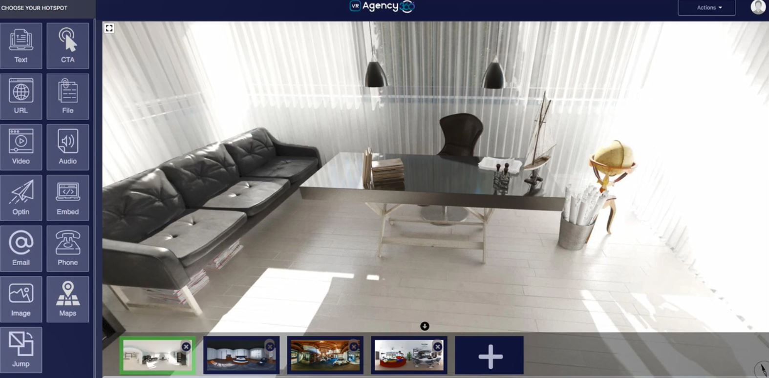 customize 360 images