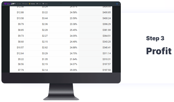 TypoGram Review step