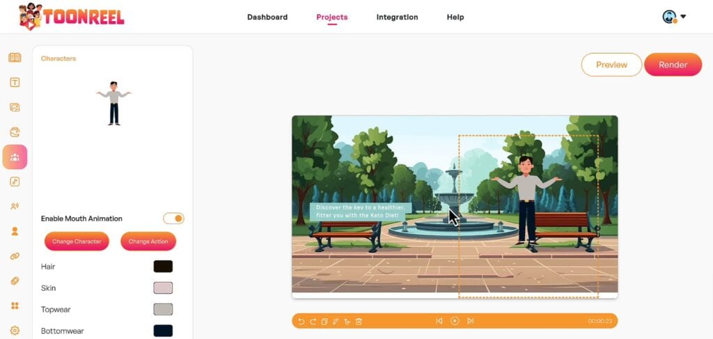 toonreel members area