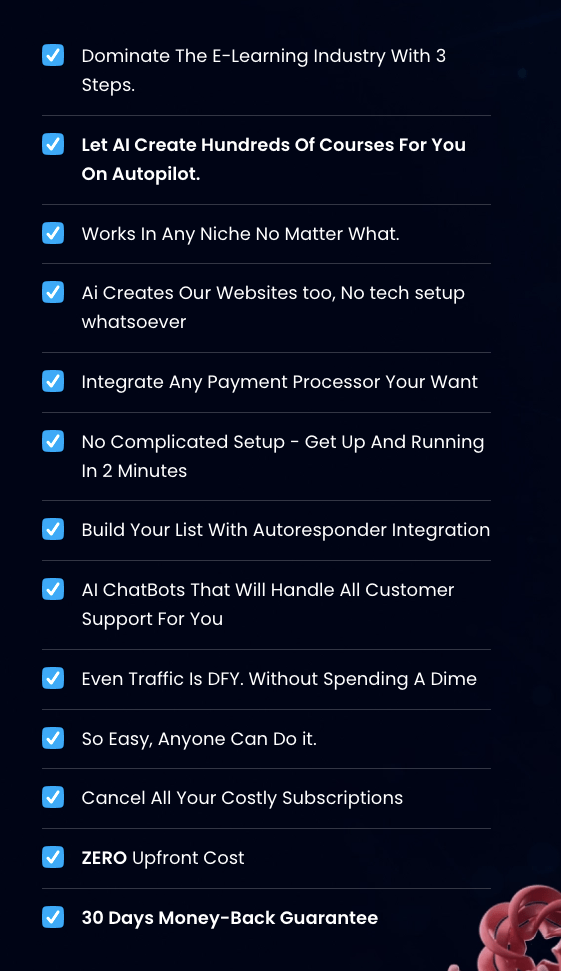 Aicademy-Features