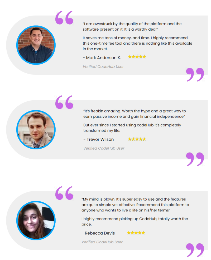 CodeHub Feedbacks
