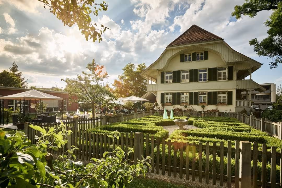 Frontansicht Restaurant Burehuus in Thun
