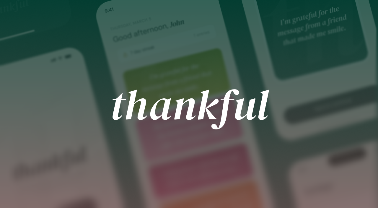 Thankful app