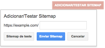 Adicionar Testar Sitemap XML