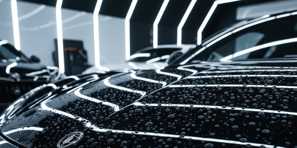 Ceramic Coating Water Beading