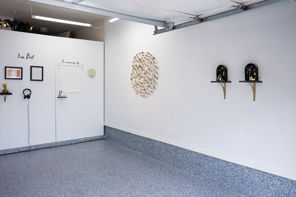 LAKES exhibition installed in GLHF gallery, march 2021