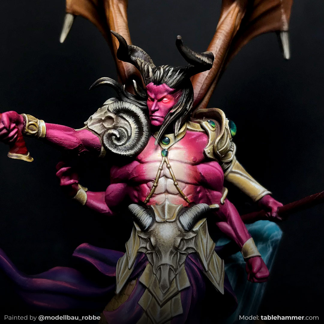 Demon painted by @modellbau_robbe (instagram)