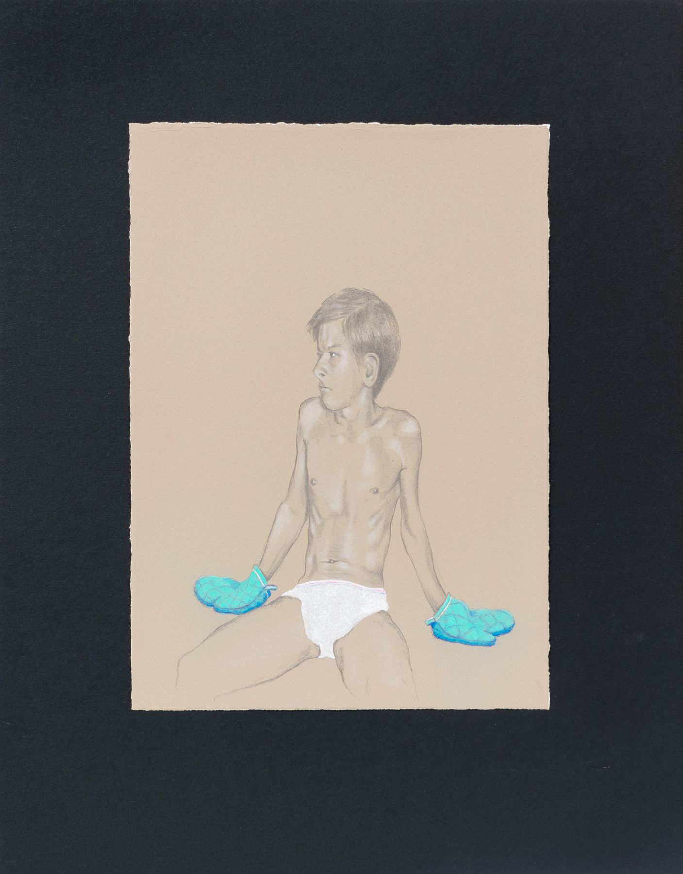 Keith Hale Boy with Mittens